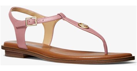 mallory sandals michael kors|Mallory Leather T.